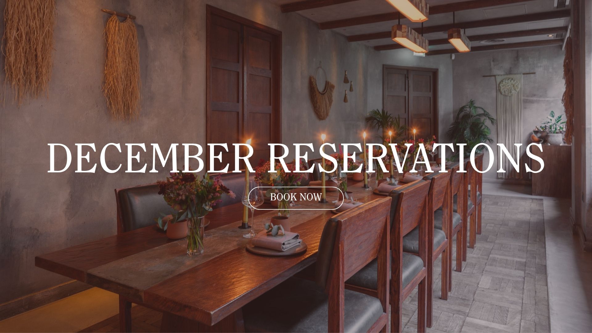 December Reservations